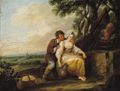 Scene Galante by Francois Louis Joseph Watteau